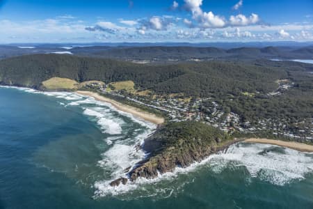 Aerial Image of BLUEYS BEACH