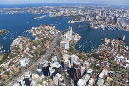 Aerial Image of NORTH SYDNEY