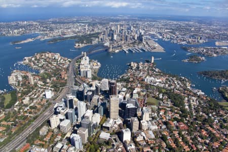 Aerial Image of NORTH SYDNEY