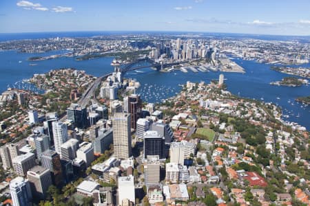 Aerial Image of NORTH SYDNEY