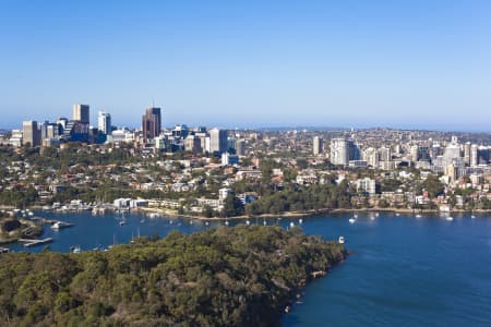 Aerial Image of NORTH SYDNEY