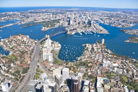 Aerial Image of NORTH SYDNEY