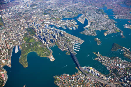 Aerial Image of SYDNEY HIGH ALTITUDE