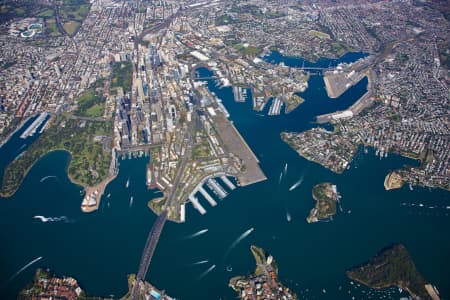 Aerial Image of SYDNEY HIGH ALTITUDE