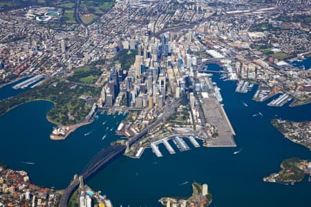 Aerial Image of SYDNEY HIGH ALTITUDE