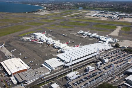 Aerial Image of SYDNEY AIRPORT