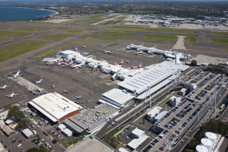 Aerial Image of SYDNEY AIRPORT
