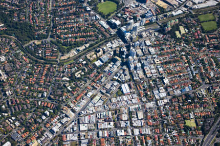 Aerial Image of ST LEONARDS