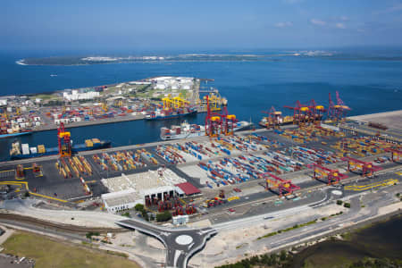 Aerial Image of PORT BOTANY