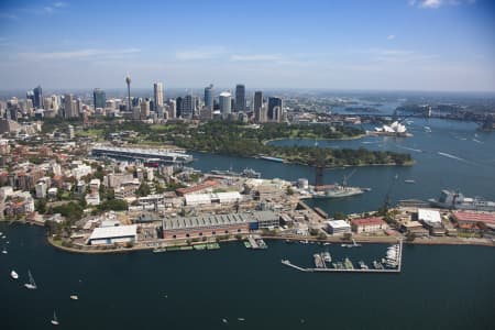 Aerial Image of GARDEN ISLAND