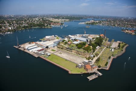 Aerial Image of COCKATOO ISLAND
