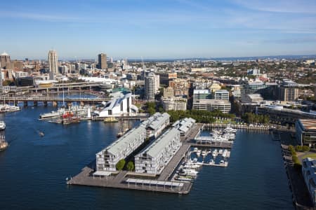 Aerial Image of SYDNEY WHARF