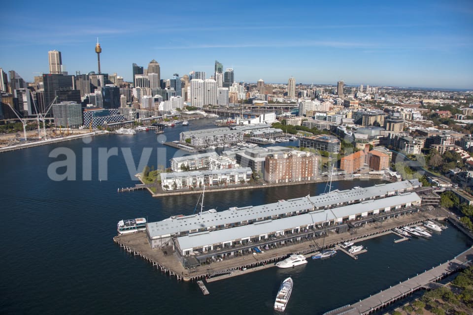 Aerial Image of Jones Bay Wharf