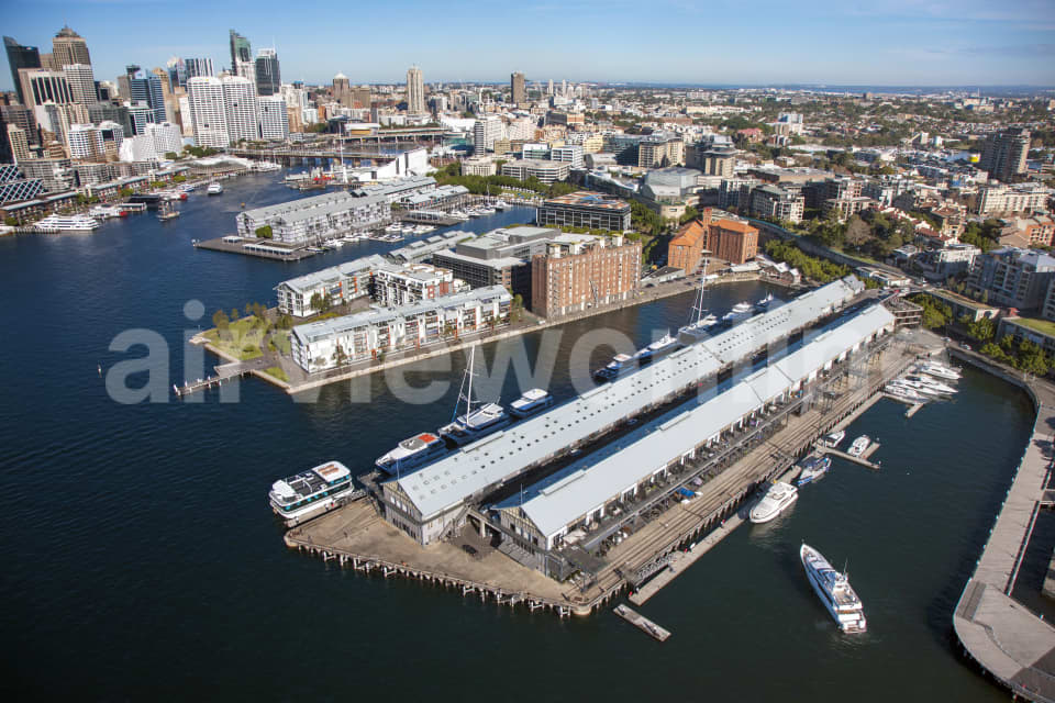 Aerial Image of Jones Bay Wharf