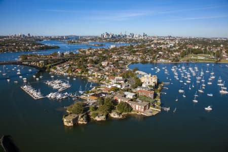 Aerial Image of FIVE DOCK