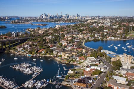 Aerial Image of FIVE DOCK