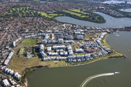 Aerial Image of BREAKFAST POINT