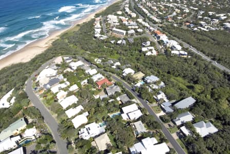 Aerial Image of COOLUM BEACH