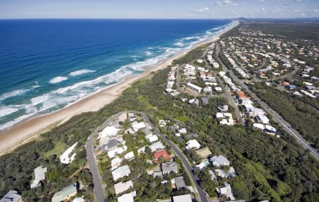 Aerial Image of COOLUM BEACH