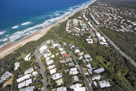 Aerial Image of COOLUM BEACH