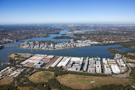 Aerial Image of WENTWORTH POINT