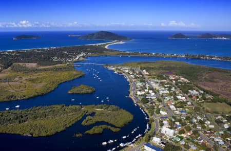 Aerial Image of TEA GARDENS