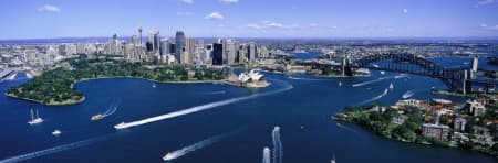 Aerial Image of SYDNEY HARBOUR