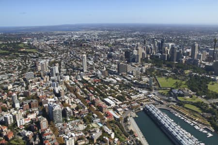 Aerial Image of POTTS POINT