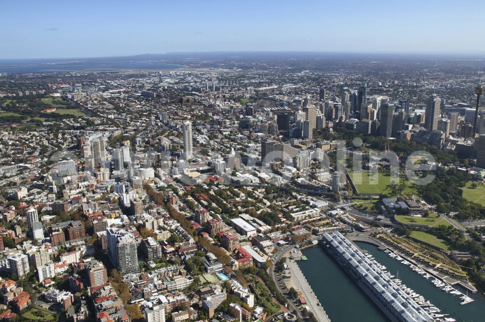 Aerial Image of Potts Point
