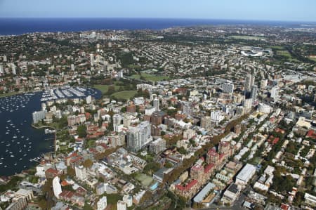 Aerial Image of POTTS POINT