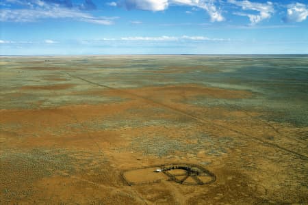 Aerial Image of OUTBACK STOCKYARD