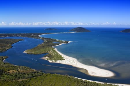 Aerial Image of MYALL RIVER