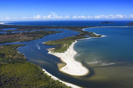 Aerial Image of MYALL RIVER