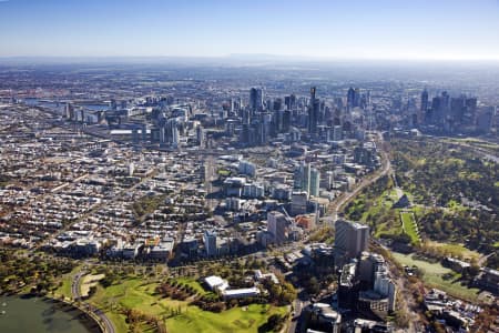 Aerial Image of MELBOURNE