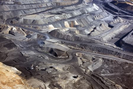 Aerial Image of COAL MINE MUSWELLBROOK