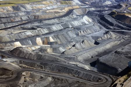 Aerial Image of COAL MINE MUSWELLBROOK
