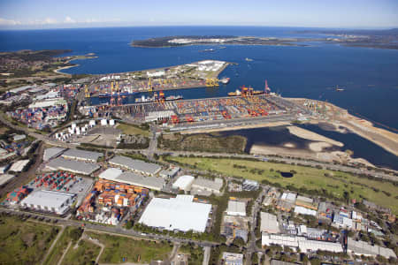 Aerial Image of BANKSMEADOW