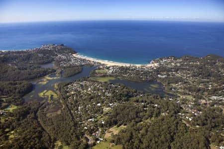 Aerial Image of AVOCA BEACH