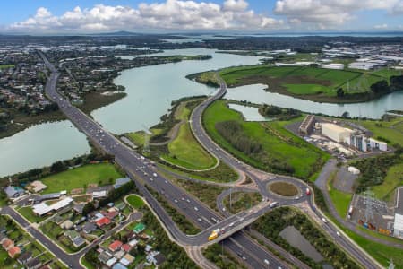 Aerial Image of OTARA LOOKING NORTH