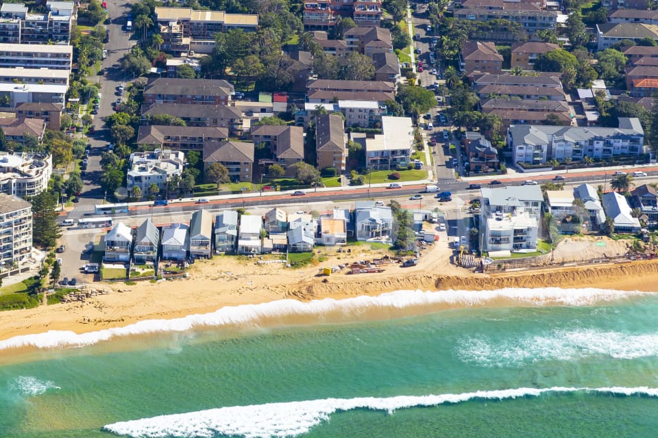 Aerial Image of Collaroy Beach