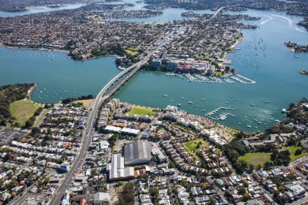 Aerial Image of ROZELLE