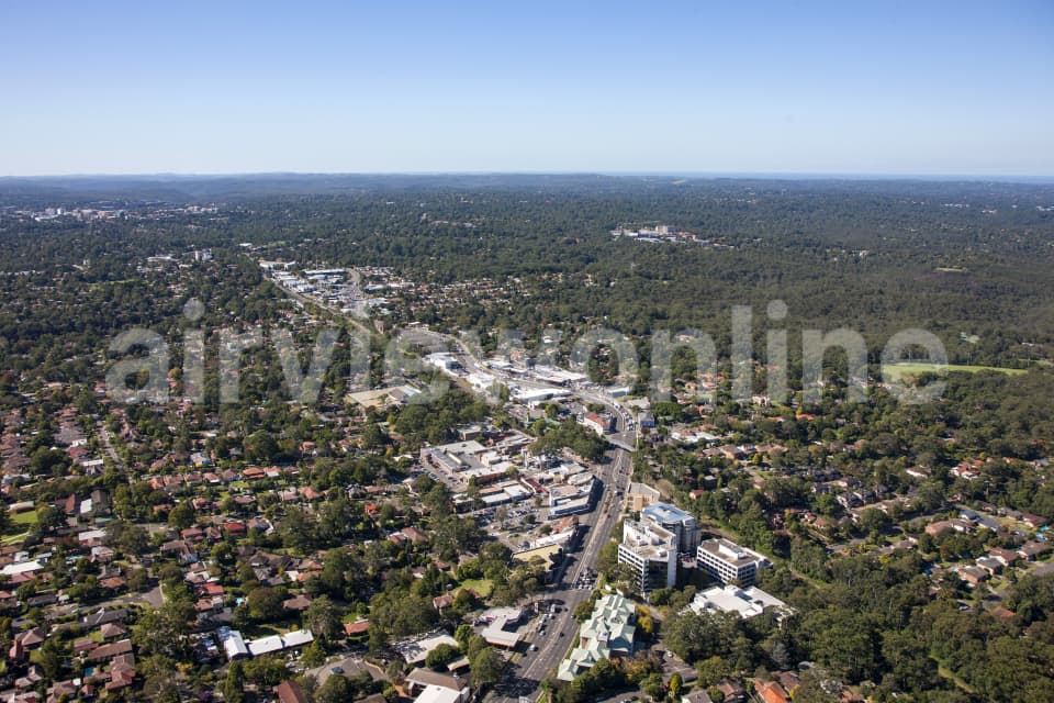 Aerial Image of Pennant Hills