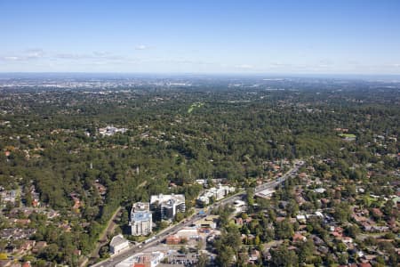 Aerial Image of PENNANT HILLS