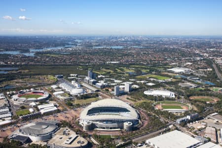 Aerial Image of SYDNEY OLYMPIC PARK