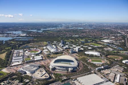 Aerial Image of SYDNEY OLYMPIC PARK