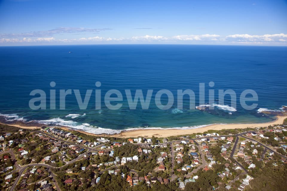 Aerial Image of Forresters Beach