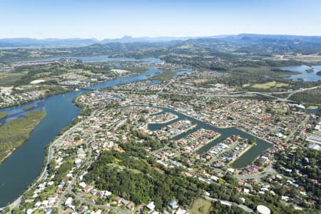 Aerial Image of TWEED HEADS WEST, NEW SOUTH WALES
