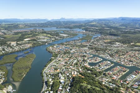 Aerial Image of TWEED HEADS WEST, NEW SOUTH WALES