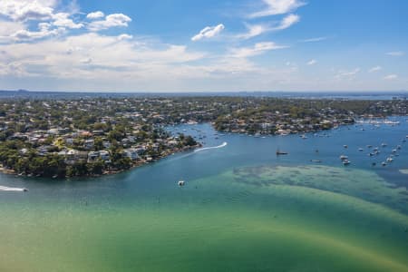 Aerial Image of PORT HACKING