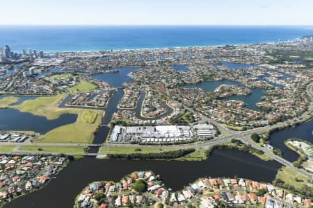 Aerial Image of MERMAID WATERS, QUEENSLAND